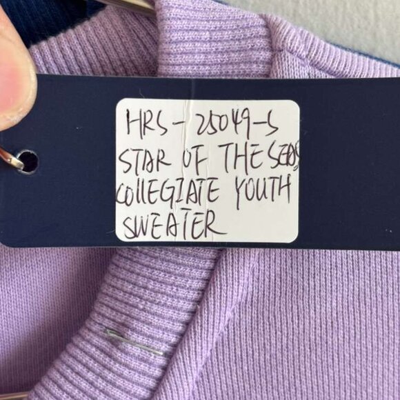 Royal Carribean Womens Stars Of The Seas Set of 2 Sweater Purple Blue Size Small - Picture 5 of 12